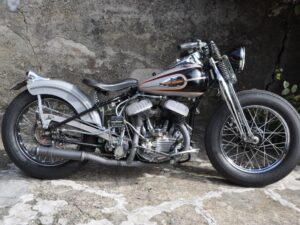 Harley Davidson Flathead WL Bobber 1942