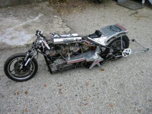 Harley Davidson Twin Engine Top Fuel Dragster
