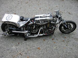 Harley Davidson Twin Engine Top Fuel Dragster