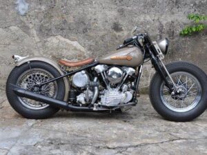 Harley Davidson Knucklehead Bobber