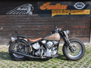 Harley Davidson Knucklehead Bobber