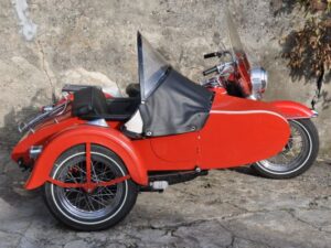 Harley Davidson Early Shovelhead FLH Gespann 1968