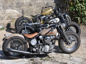 Harley Davidson Knucklehead Bobber