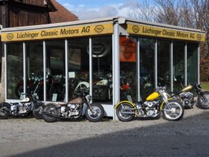 Harley Davidson Knucklehead Bobber