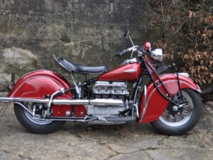Indian Four 1940 red