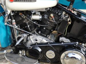 Harley Davidson OHV Knucklehead Modell E Gespann 1947