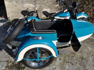 Harley Davidson OHV Knucklehead Modell E Gespann 1947