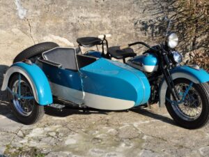 Harley Davidson OHV Knucklehead Modell E Gespann 1947