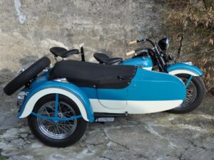 Harley Davidson OHV Knucklehead Modell E Gespann 1947