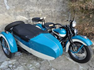 Harley Davidson OHV Knucklehead Modell E Gespann 1947