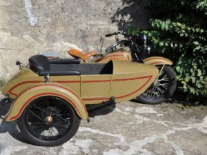 Harley Davidson VL 74 Flathead Gespann 1930