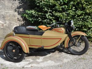 Harley Davidson VL 74 Flathead Gespann 1930