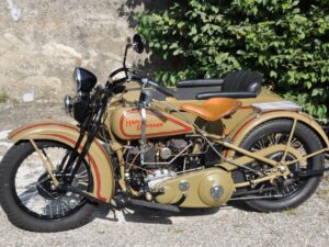 Harley Davidson VL 74 Flathead Gespann 1930