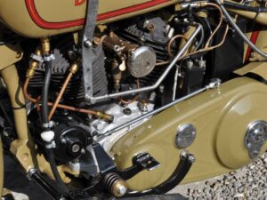 Harley Davidson VL 74 Flathead Gespann 1930