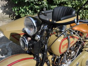 Harley Davidson VL 74 Flathead Gespann 1930