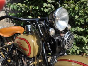 Harley Davidson VL 74 Flathead Gespann 1930