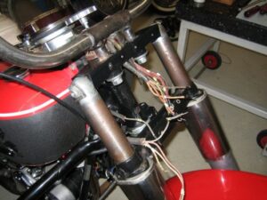 Harley Davidson Early Shovelhead FLH Gespann 1968
