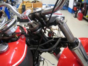 Harley Davidson Early Shovelhead FLH Gespann 1968